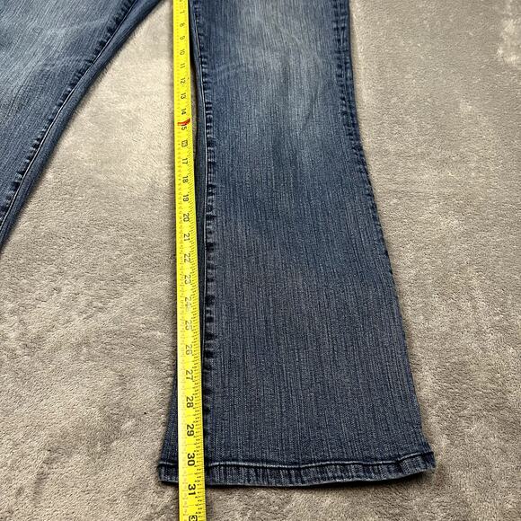 Vintage Y2K Parasuco Jeans Womens 33 Low Rise Bootcut Grunge Clubwear - Picture 6 of 8